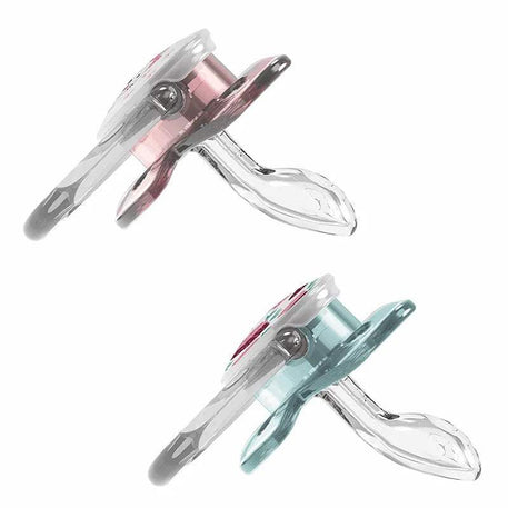 Dr. Brown's Pack de 2 Sucettes Orthodontiques Stage1 0-6M - Lapin Fraise - Dr. Brown's - Sucettes pour bébé Maroc -www.babyboss.ma