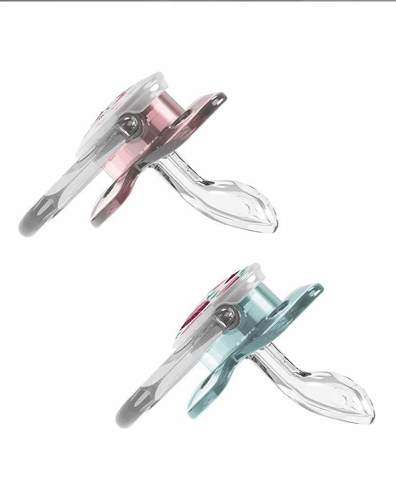 Dr. Brown's Pack de 2 Sucettes Orthodontiques Stage1 0-6M - Lapin Fraise - Dr. Brown's - Sucettes pour bébé Maroc -www.babyboss.ma