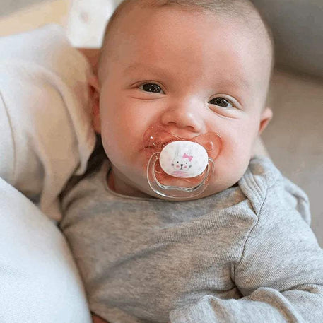 Dr. Brown's Pack de 2 Sucettes Orthodontiques Stage1 0-6M - Lapin Fraise - Dr. Brown's - Sucettes pour bébé Maroc -www.babyboss.ma