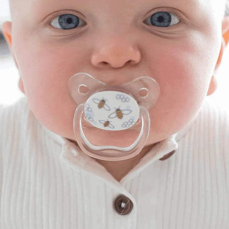 Dr. Brown's Pack de 2 Sucettes Orthodontiques Stage2 6-18M - Abeilles - Dr. Brown's - Sucettes pour bébé Maroc -www.babyboss.ma