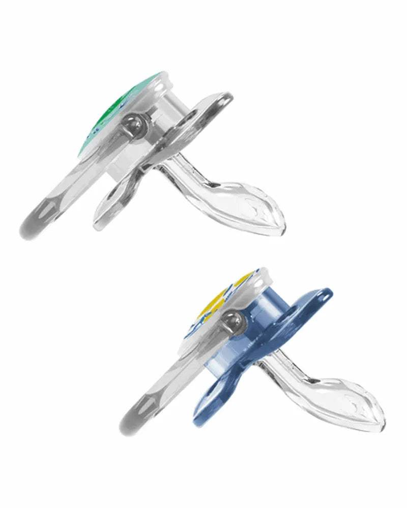 Dr. Brown's Pack de 2 Sucettes Orthodontiques Stage2 6-18M - Dinosaure - Dr. Brown's - Sucettes pour bébé Maroc -www.babyboss.ma