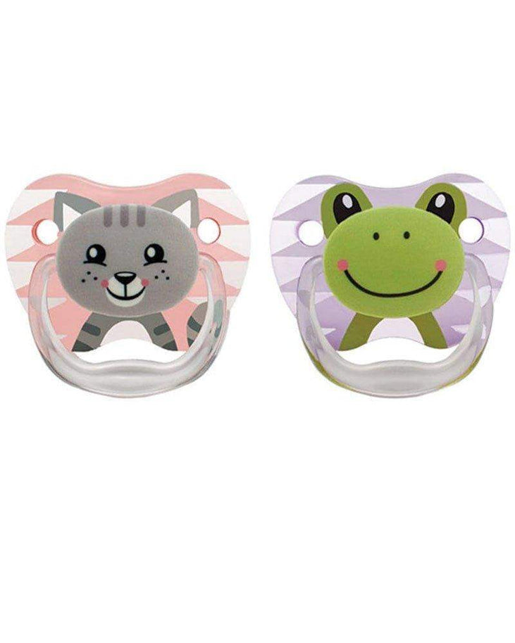 Dr. Brown's Pack de 2 Sucettes Stage1 0-6M - Girl Animal - Dr. Brown's - pour bébé maroc - www.babyboss.ma