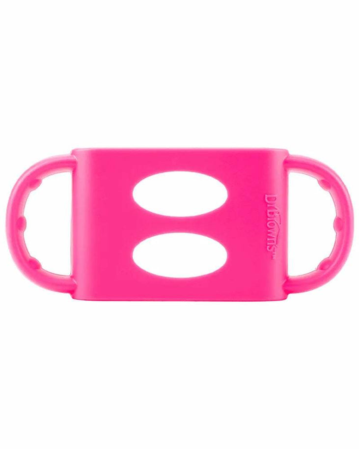 Dr. Brown’s Poignées en Silicone pour Biberons et Gobelets - Rose - Dr. Brown's - pour bébé maroc - www.babyboss.ma