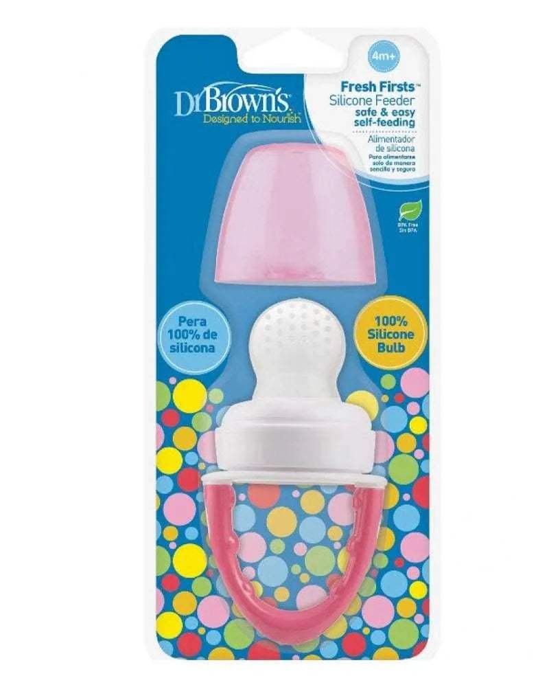 Dr. Brown's Sucette Grignoteuse 4M+ - Rose - Dr. Brown's - Sucettes pour bébé Maroc -www.babyboss.ma