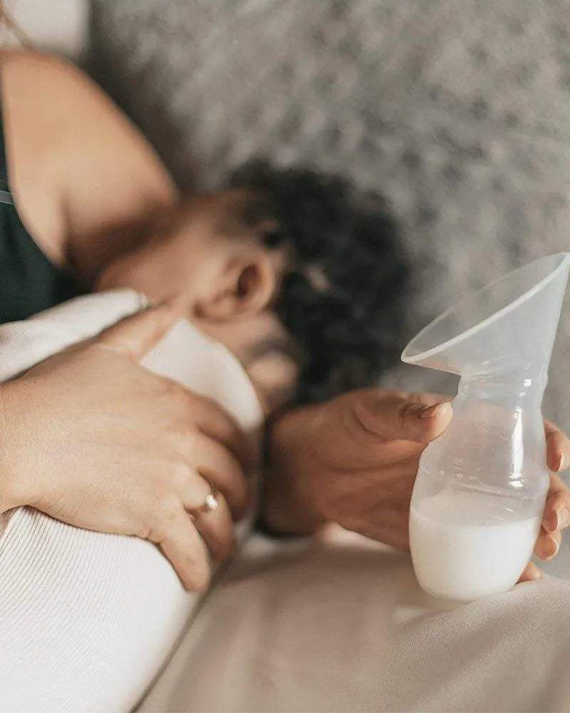 Dr. Brown's Tire lait en silicone + Biberon 120ml Cole étroit - Dr. Brown's - Tire-Lait pour bébé Maroc -www.babyboss.ma