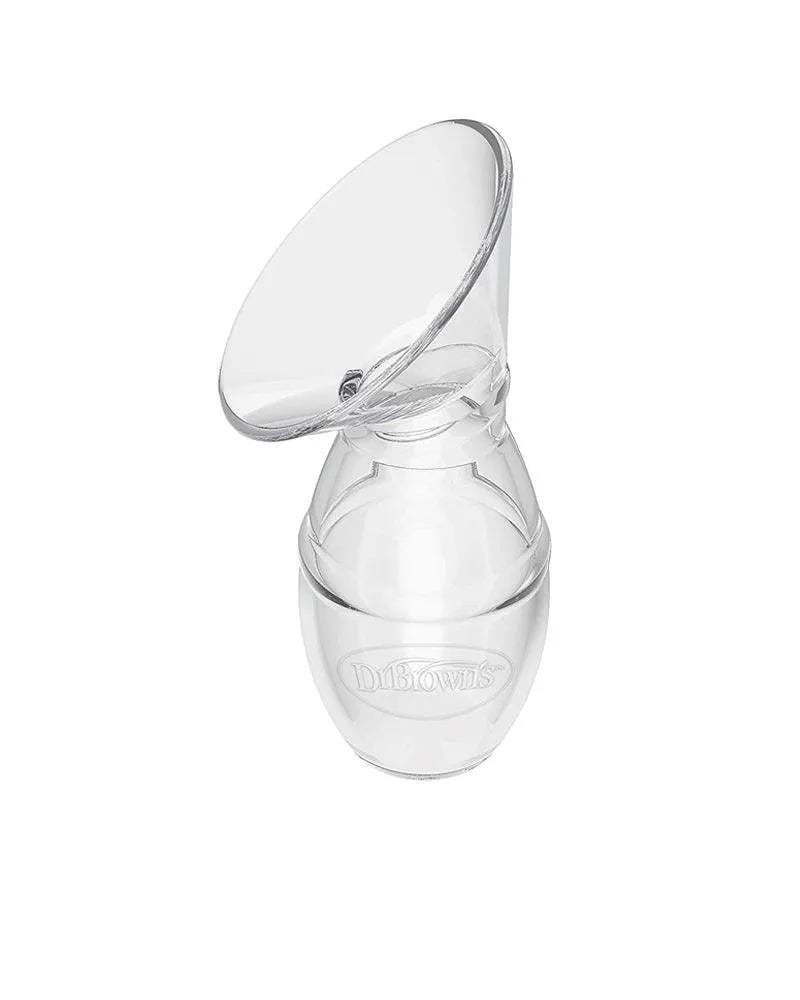 Dr. Brown's Tire lait en silicone + Biberon 120ml Cole étroit - Dr. Brown's - Tire-Lait pour bébé Maroc -www.babyboss.ma