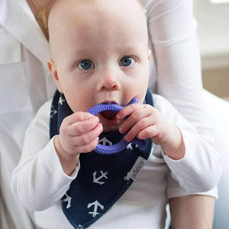 حلقة التسنين على شكل أخطبوط من دكتور براون فليكسيز فريندز 3 أشهر+ - أرجواني - BABYBOSS