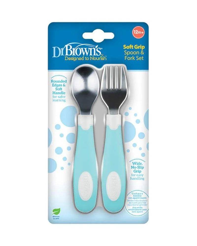 dr-brown-s-ensemble-de-cuillere-et-fourchette-en-metal-12m-bleu-babyboss-ma-dr-brown-s-pour-bebe-maroc-3 - Babyboss.ma -bebe-maroc