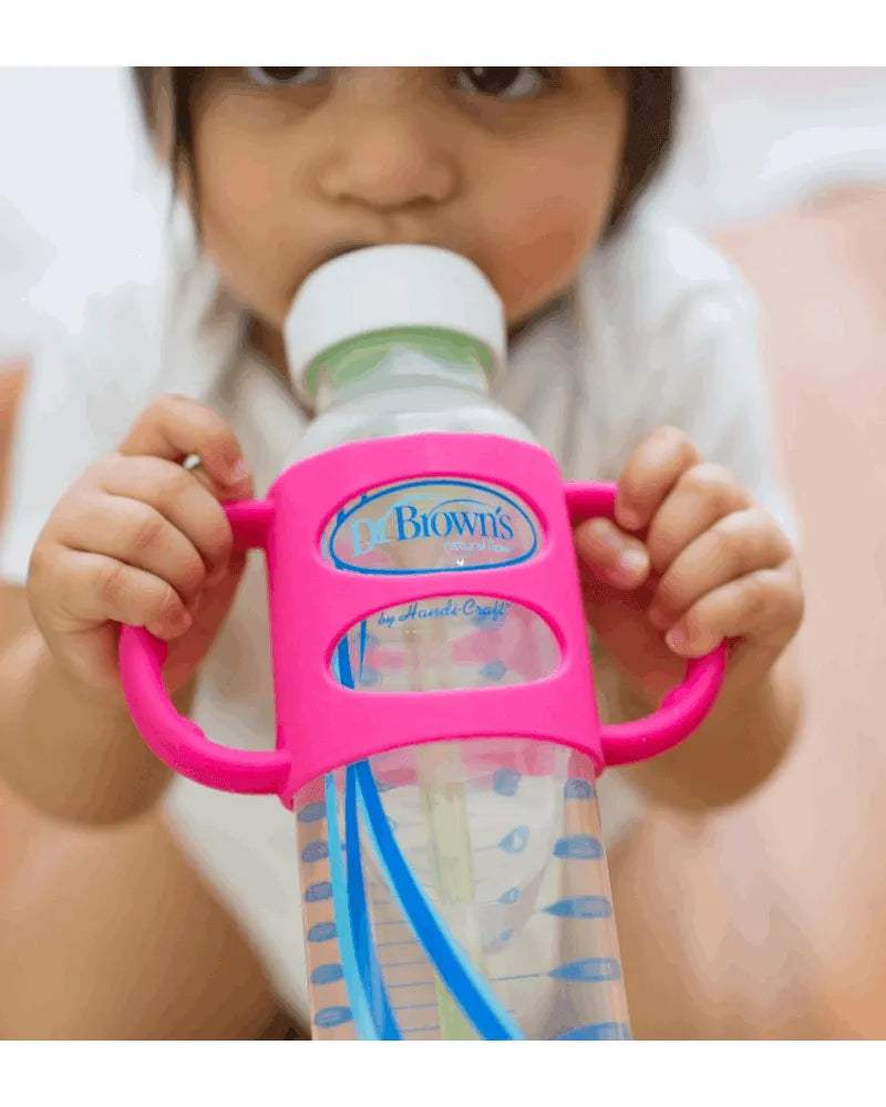 dr-brown-s-poignees-en-silicone-pour-biberons-et-gobelets-rose-babyboss-ma-dr-brown-s-pour-bebe-maroc-2 - Babyboss.ma -bebe-maroc