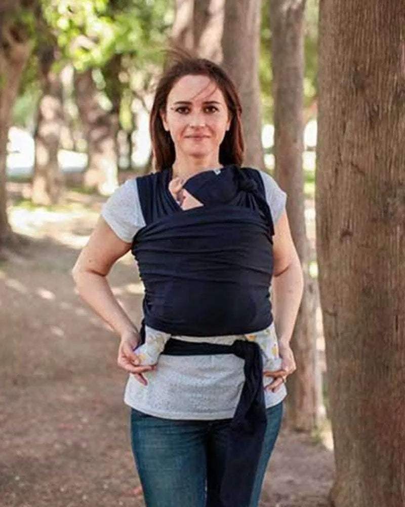 Echarpe porte bébé Neko - Noir - Neko - Porte Bébé pour bébé Maroc -www.babyboss.ma