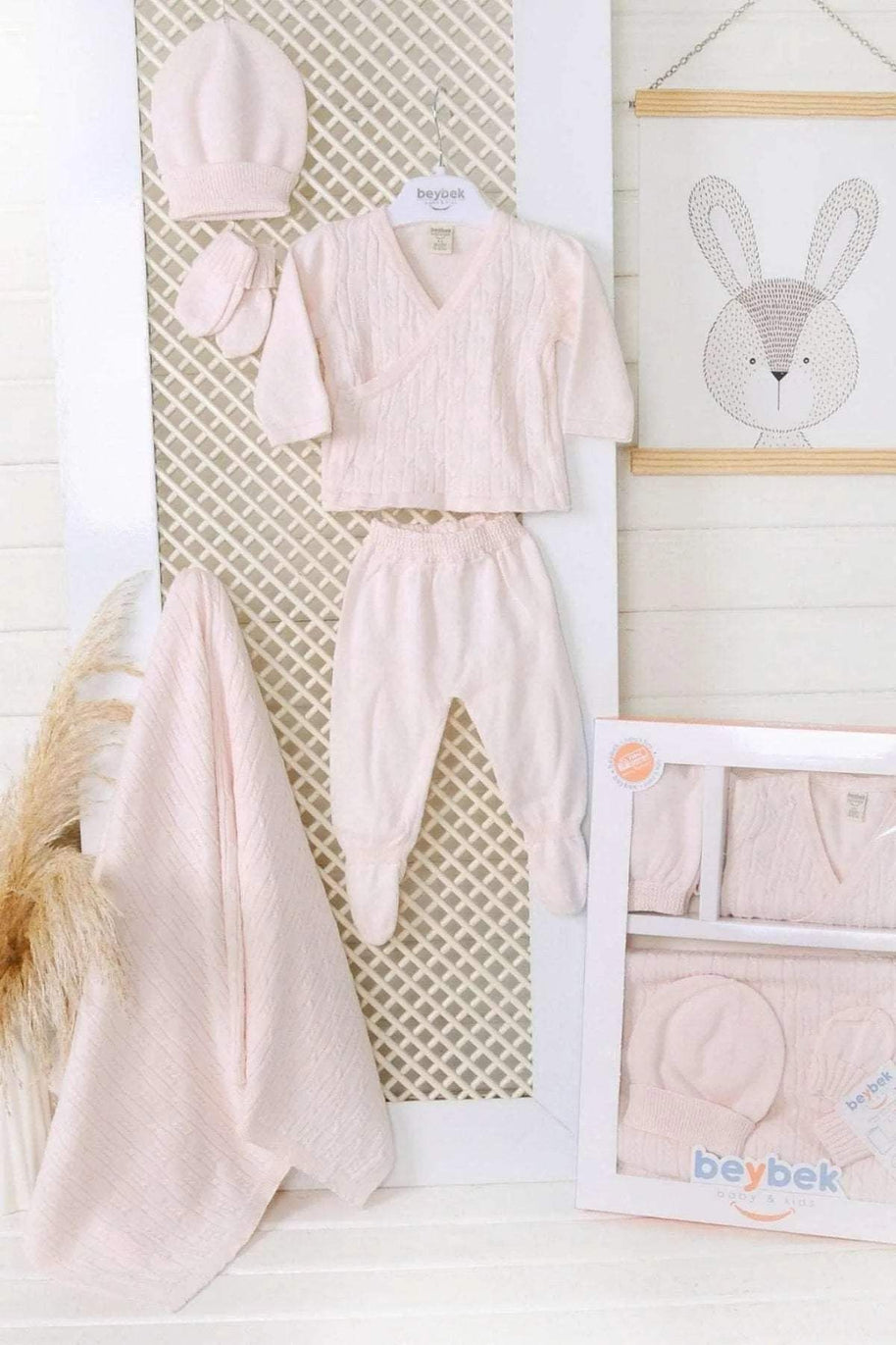Ensemble 5 pièces nouveau né - Beybek - pour bébé Maroc -www.babyboss.ma