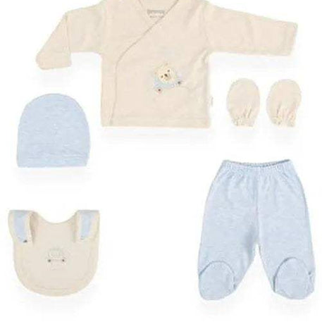 Ensemble naissance 5 psc- BEBITOF - Bebitof - pour bébé Maroc -www.babyboss.ma