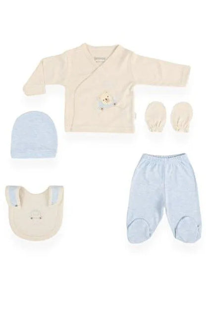 Ensemble naissance 5 psc- BEBITOF - Babyboss.ma - Bebitof - pour bébé maroc