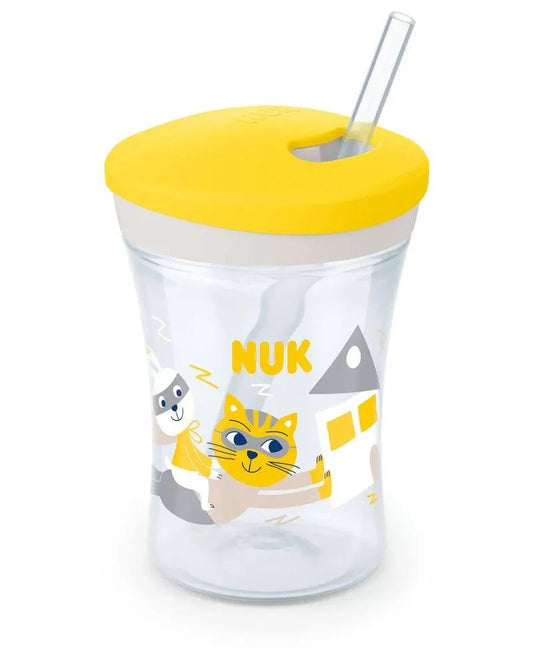 Evolution Action Cup 230ml NUK 12M+ - Jaune - Babyboss.ma - NUK - pour bébé maroc