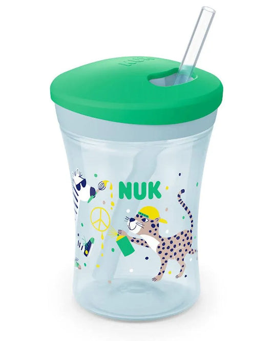 Evolution Action Cup 230ml NUK 12M+ - Vert - Babyboss.ma - NUK - pour bébé maroc