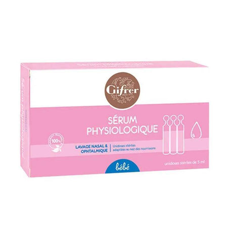 Gifrer sérum physiologique bébé 24x5ml - Gifrer - Sérums Phy pour bébé Maroc -www.babyboss.ma