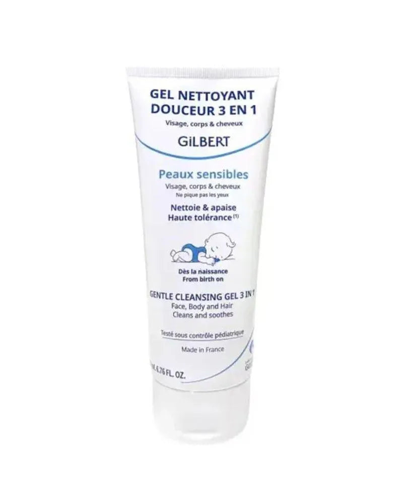 Gilbert Gel Nettoyant Douceur 3 en 1 - 200ml - Babyboss.ma - Gilbert - pour bébé maroc