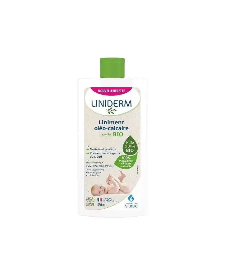 Gilbert Liniderm Liniment Oléo-Calcaire Stabilisé - 480ml - Babyboss.ma - Gilbert - pour bébé maroc