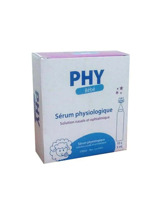 Gilbert PHY Sérum physiologique - Boite 10x5ml - Babyboss.ma - Gilbert - pour bébé maroc