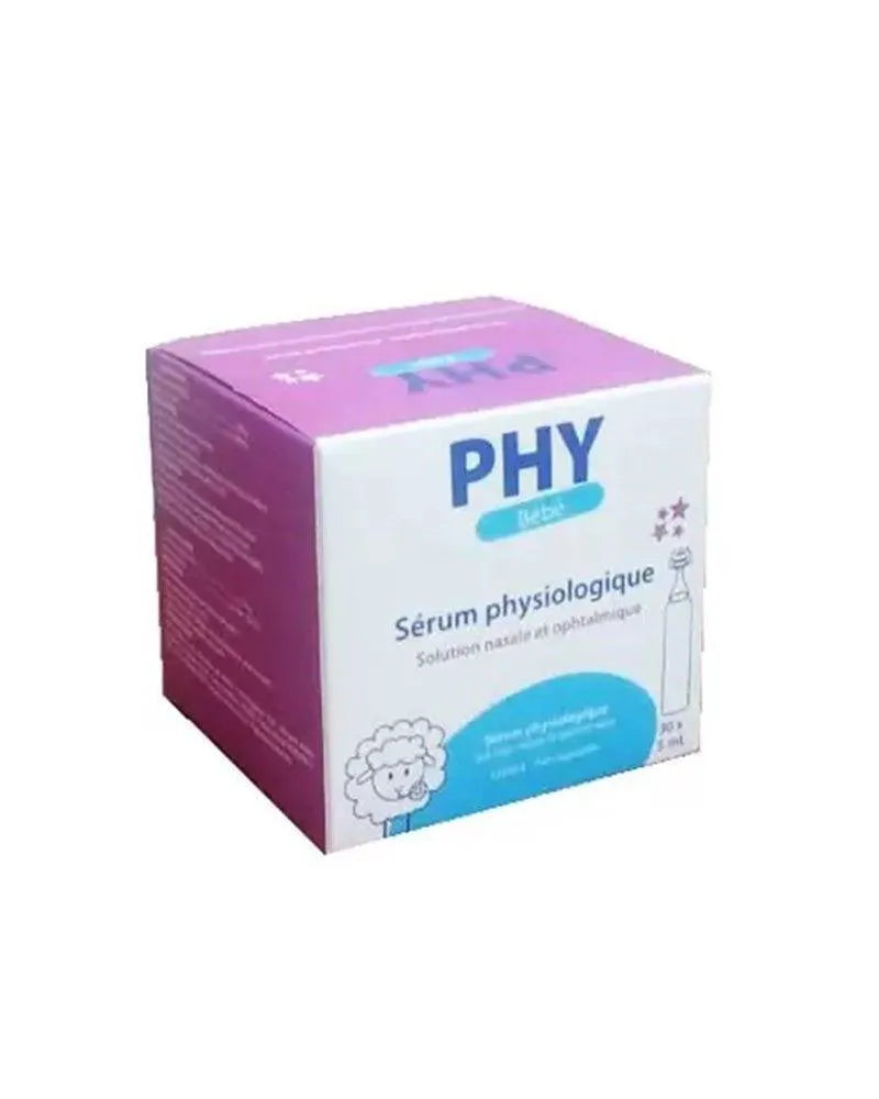 Gilbert PHY Sérum physiologique - Boite 30x5ml - Babyboss.ma - Gilbert - pour bébé maroc