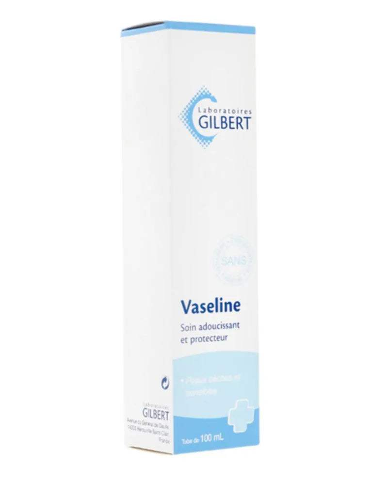 Gilbert vaseline peaux sèches et sensibles - 100ml - Gilbert - Hydratants Corps pour bébé Maroc -www.babyboss.ma