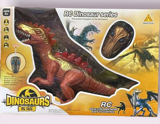 Grand dinosaure marcheur télécommandé avec des lumières étonnantes - babyboss toys - pour bébé maroc