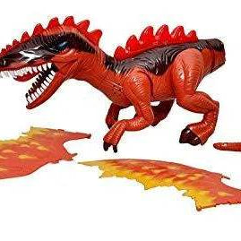 Grand dinosaure marcheur télécommandé avec des lumières étonnantes - flash - Jouets pour bébé Maroc -www.babyboss.ma