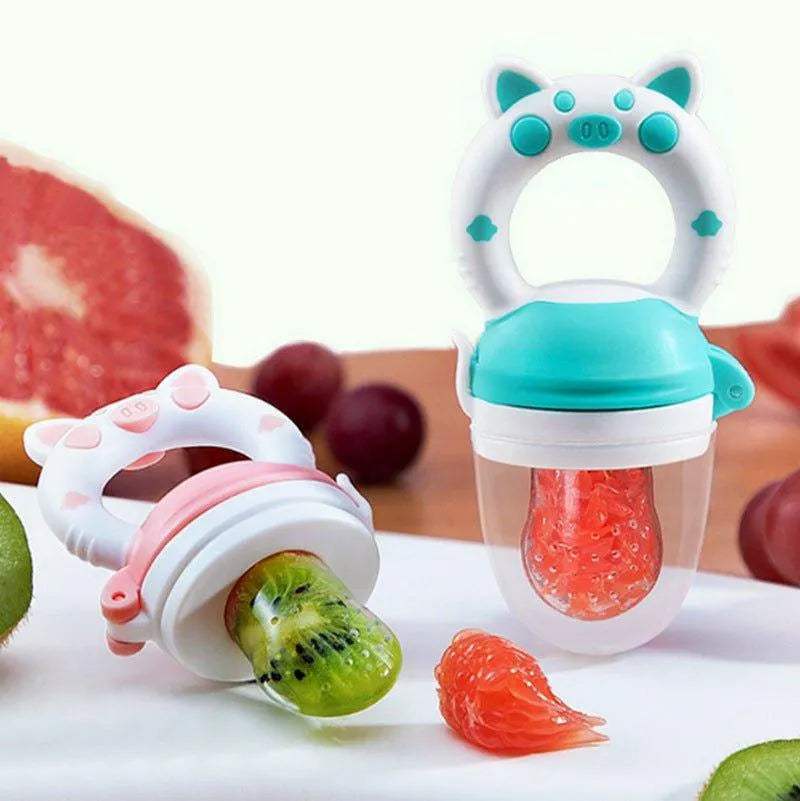 لهاية نبلر حلقة تغذية الفاكهة من السيليكون - BABYBOSS