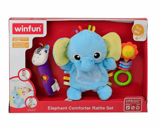 Hochet Elephant – Winfun - BABYBOSS - Winfun - pour bébé maroc