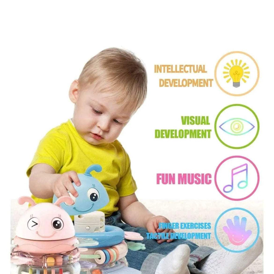 Hochets anneaux, jouets d'apprentissage précoce. - babyboss toys - pour bébé Maroc -www.babyboss.ma