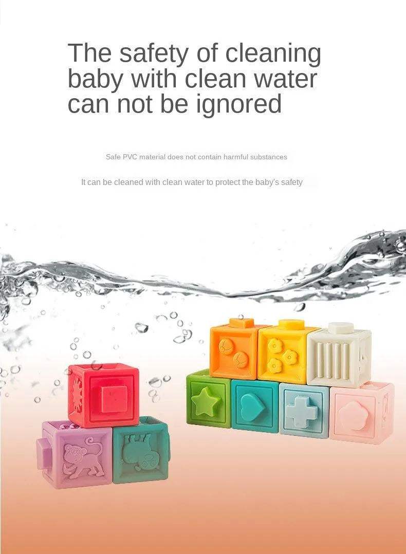 Huanger balle de bain jouet en Silicone bébé - Huanger - pour bébé Maroc -www.babyboss.ma