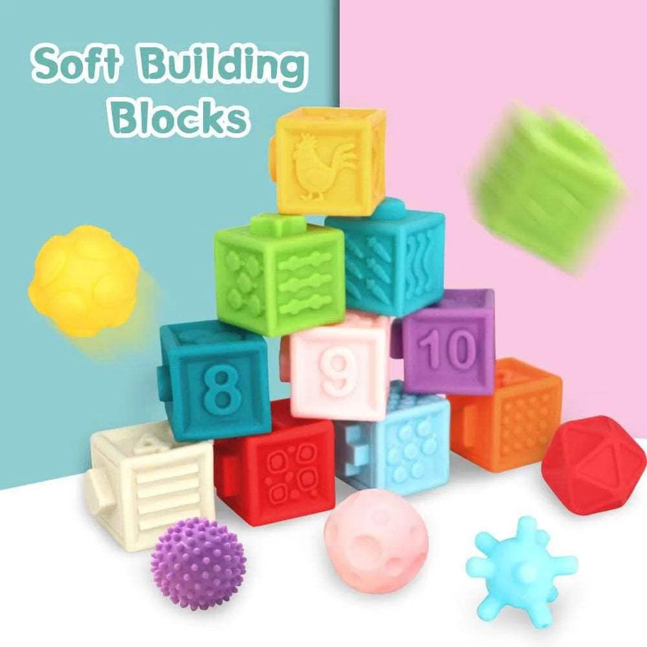 Huanger balle de bain jouet en Silicone bébé - Huanger - pour bébé Maroc -www.babyboss.ma