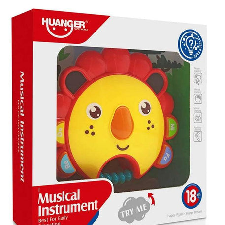 Huanger Jouet musical en forme de lion 18M+ - Huanger - Jouets Musicaux pour bébé Maroc -www.babyboss.ma