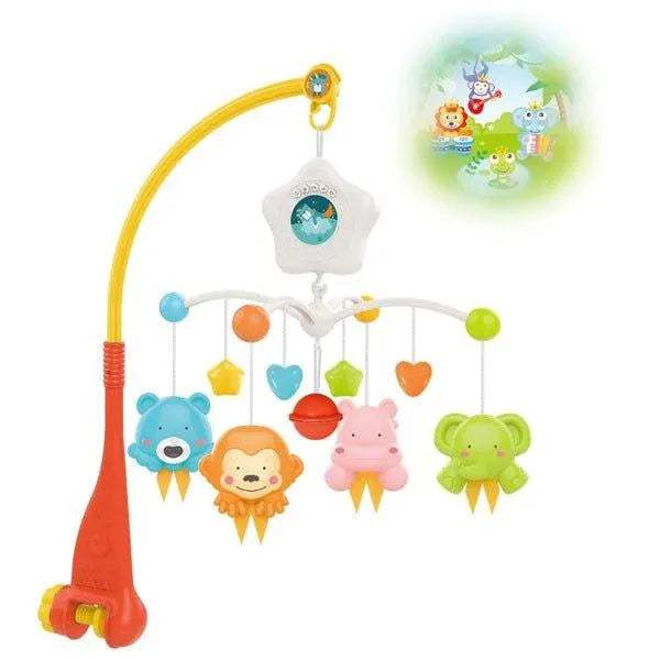 HUANGER - Mobile musical animaux - Huanger - pour bébé Maroc -www.babyboss.ma