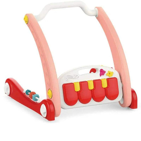 Huanger Tapis d'éveil avec un piano & Trotteur 2en1 - Rouge - Huanger - Tapis d'éveil pour bébé Maroc -www.babyboss.ma