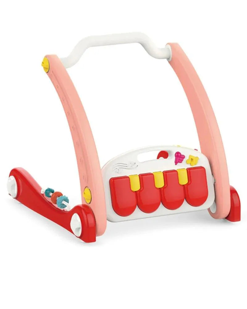 Huanger Tapis d'éveil avec un piano & Trotteur 2en1 - Rouge - Babyboss.ma - Huanger - pour bébé maroc