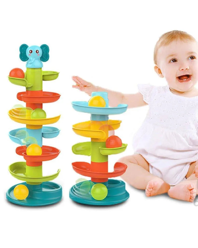 Huanger Tour de jeu éducatif avec balles 18M+ - Éléphant - Babyboss.ma - Huanger - pour bébé maroc