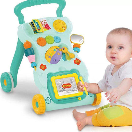 Huanger Trotteur avec lumière et musique 6M+ - Vert - Huanger - Trotteurs pour bébé Maroc -www.babyboss.ma