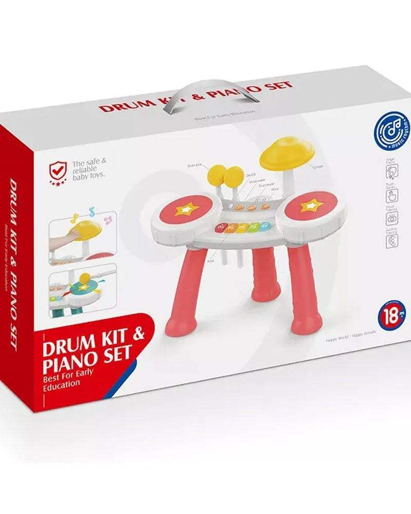 huanger-piano-musicale-and-multifonctionnels-rouge-18m-babyboss-ma-huanger-pour-bebe-maroc-2 - Babyboss.ma -bebe-maroc