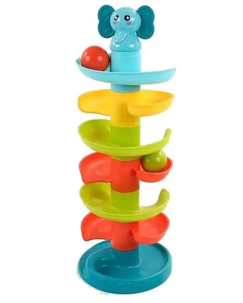 هوانجر برج لعب تعليمي مع كرات 18 شهر+ - فيل - BABYBOSS