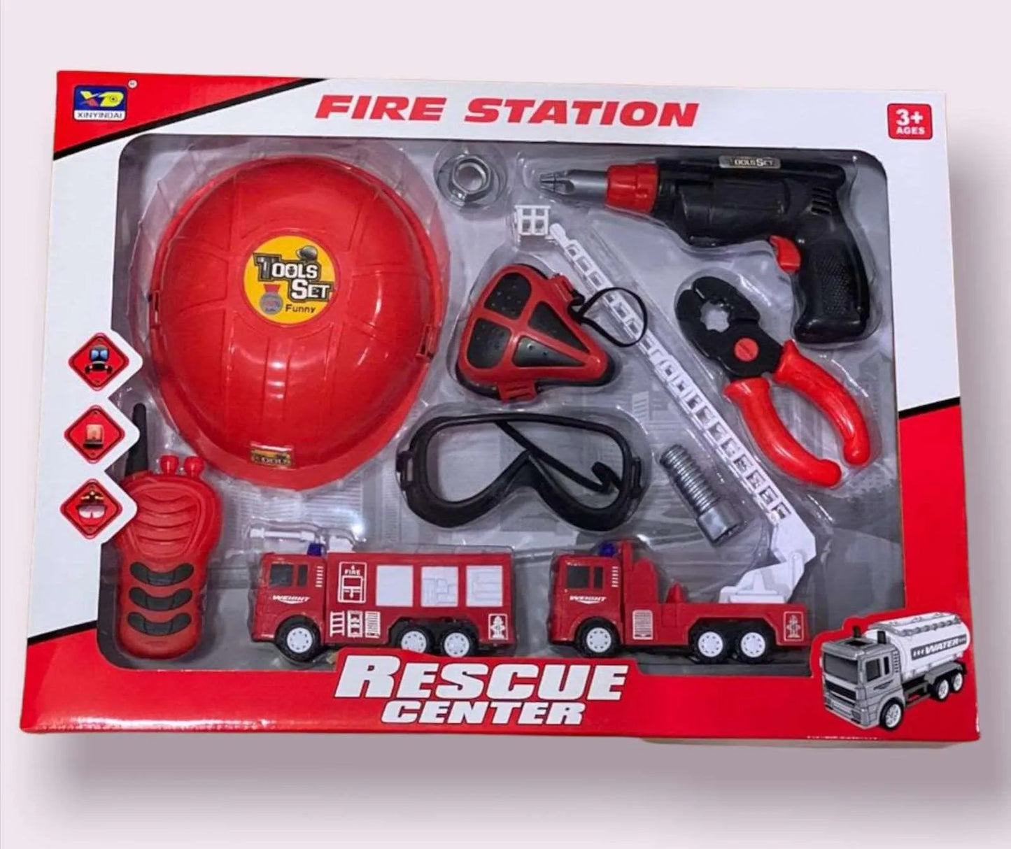 Jouet de caserne de pompiers Rescue Center pour enfants - Babyboss.ma - babyboss toys - pour bébé maroc