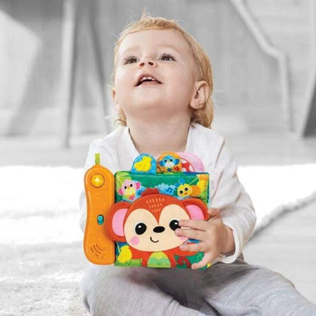 Jungle Animals Sensory Book - Winfun - pour bébé Maroc -www.babyboss.ma
