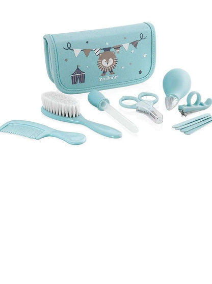 Kit soin du bébé : Bleu - Babyboss.ma - Miniland - pour bébé maroc