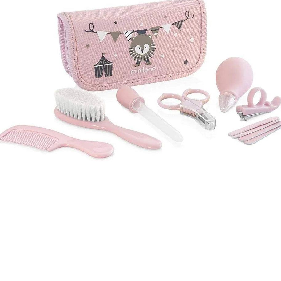 Kit soin du bébé : Rose - Miniland - pour bébé Maroc -www.babyboss.ma