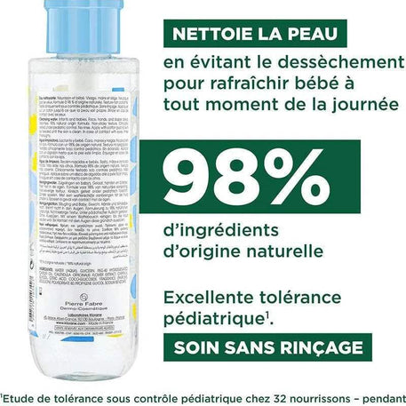 Klorane Bébé Eau nettoyante sans rinçage au Calendula apaisant - 500ml - Klorane - Hygiène et Soin pour bébé Maroc -www.babyboss.ma