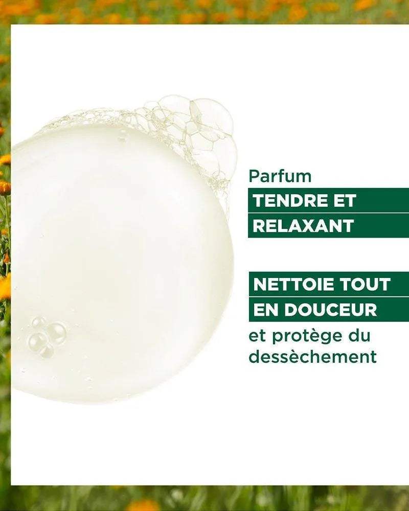 Klorane Bébé Gel lavant doux au Calendula apaisant - 500ml - Klorane - Hygiène et Soin pour bébé Maroc -www.babyboss.ma