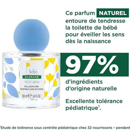 Klorane Bébé Petit brin Eau parfumée - 50ml - Klorane - Hygiène et Soin pour bébé Maroc -www.babyboss.ma