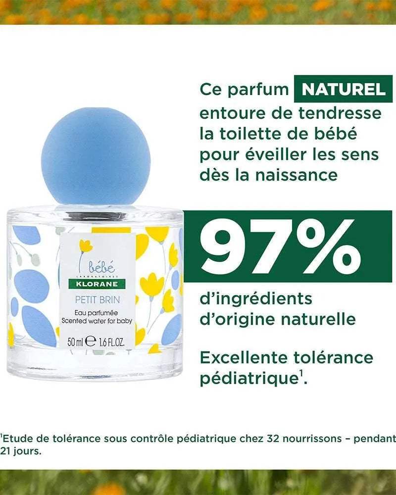 Klorane Bébé Petit brin Eau parfumée - 50ml - Klorane - Hygiène et Soin pour bébé Maroc -www.babyboss.ma
