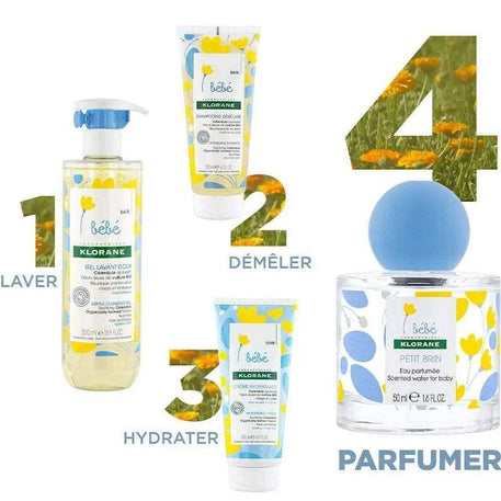 Klorane Bébé Petit brin Eau parfumée - 50ml - Klorane - Hygiène et Soin pour bébé Maroc -www.babyboss.ma