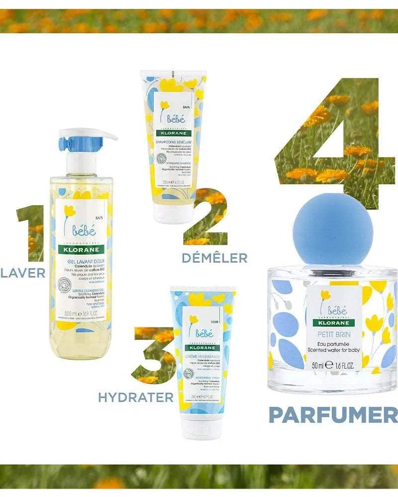 Klorane Bébé Petit brin Eau parfumée - 50ml - Klorane - Hygiène et Soin pour bébé Maroc -www.babyboss.ma